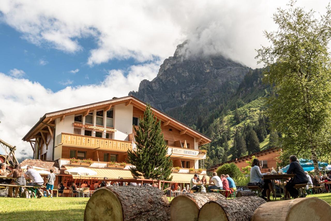 Typically Swiss Hotel Ermitage Kandersteg Luaran gambar
