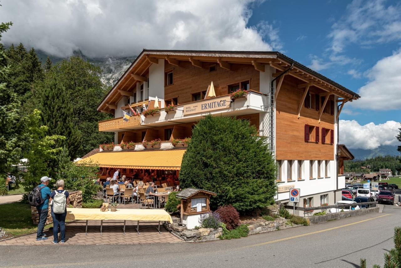 Typically Swiss Hotel Ermitage Kandersteg Luaran gambar